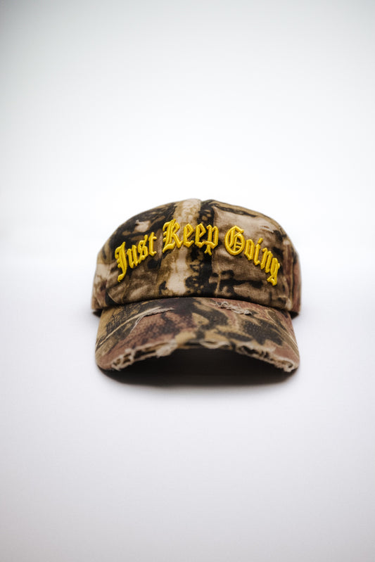 Camo dad hat