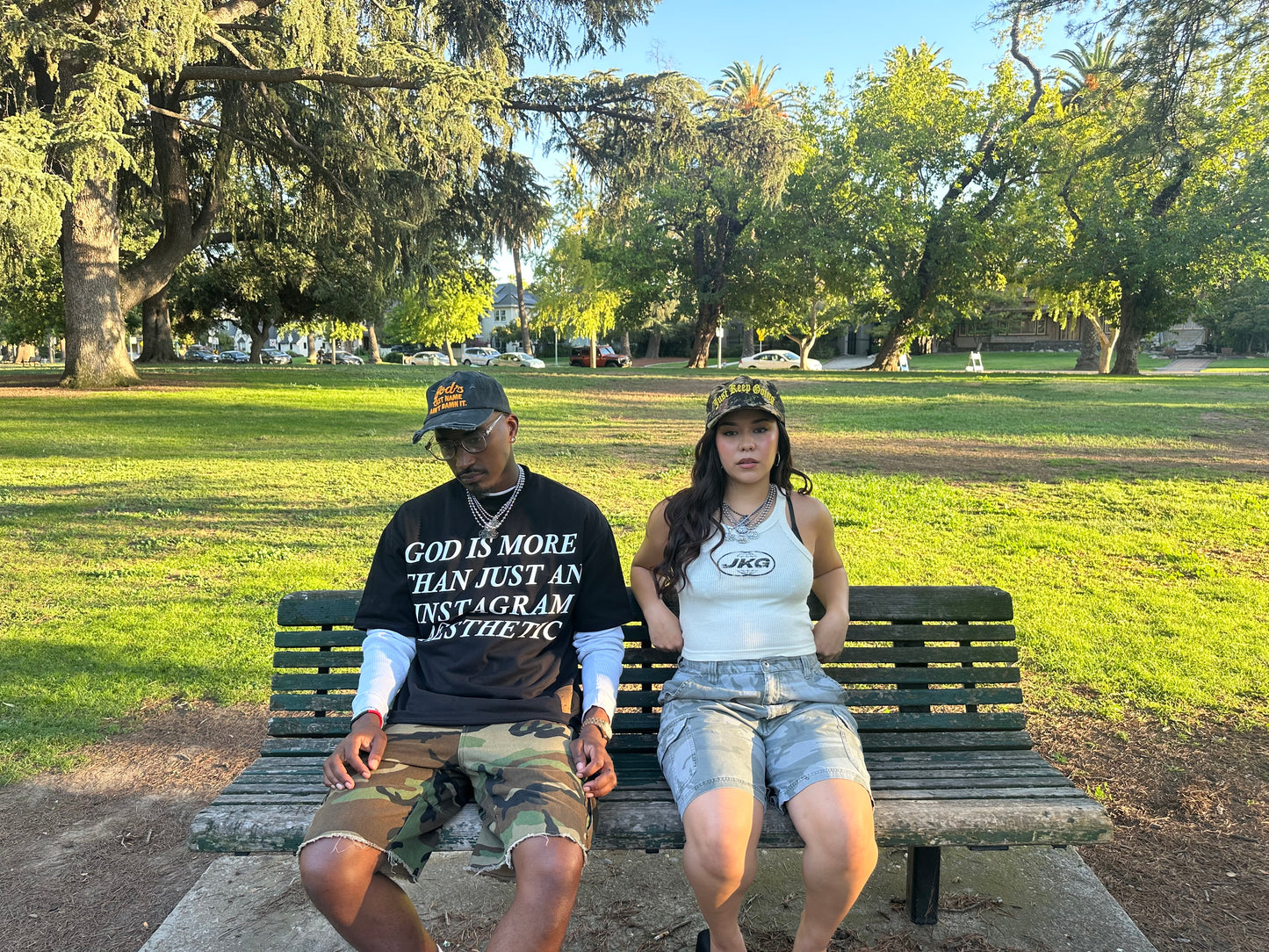 Camo dad hat