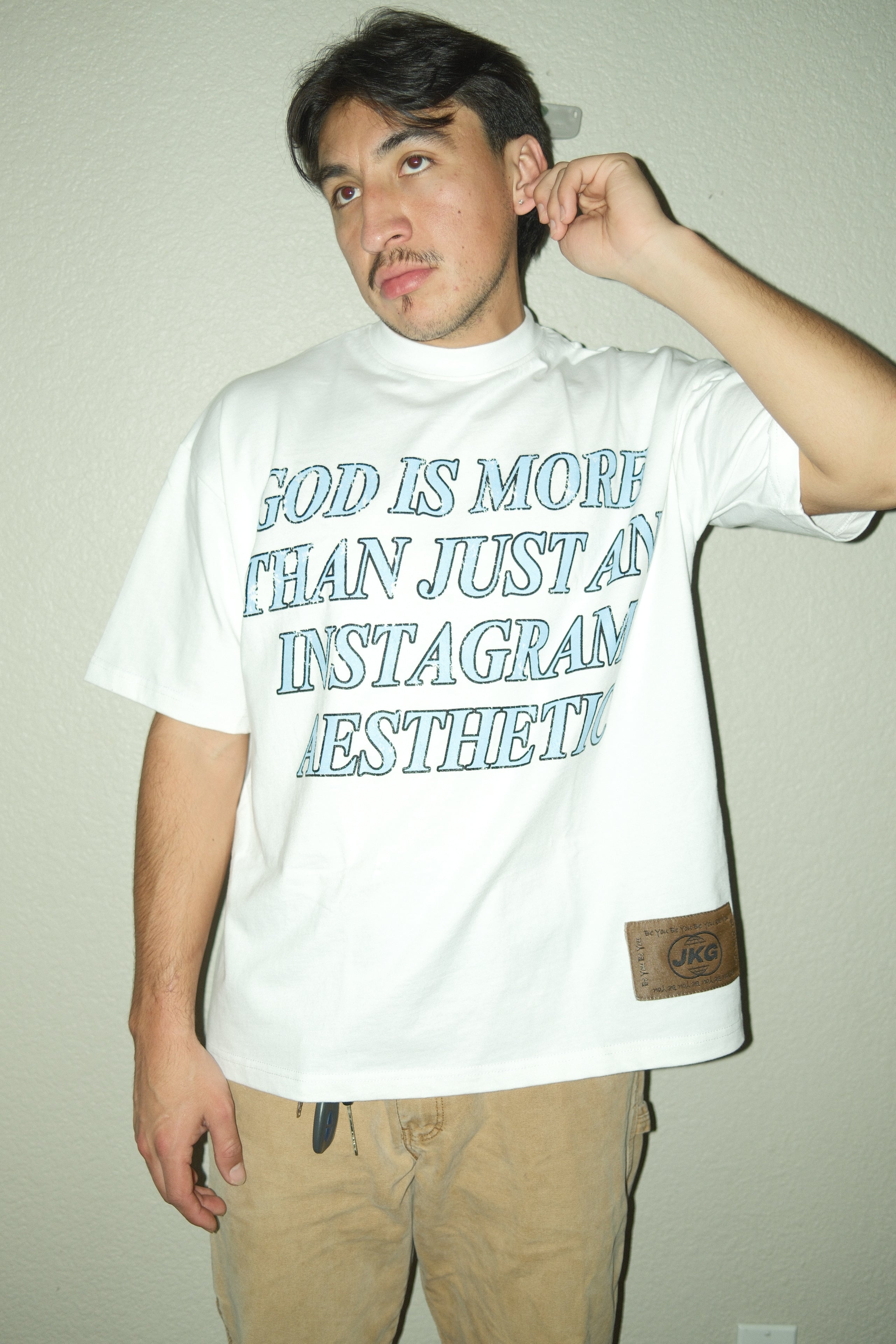 Truth tee (baby blue)