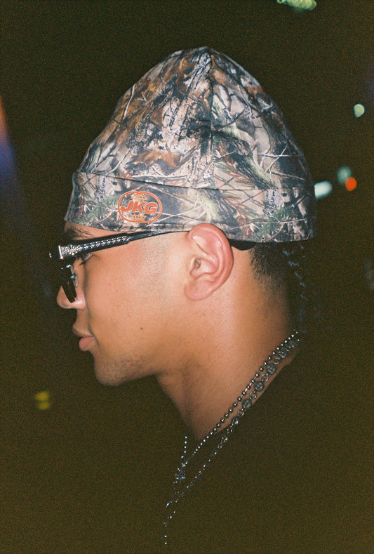 Camo Silk Skullies